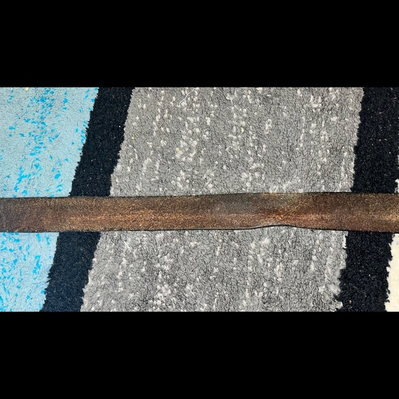 Genuine rawhide leather Hollister belt RUGGED! - Picture 8 of 11